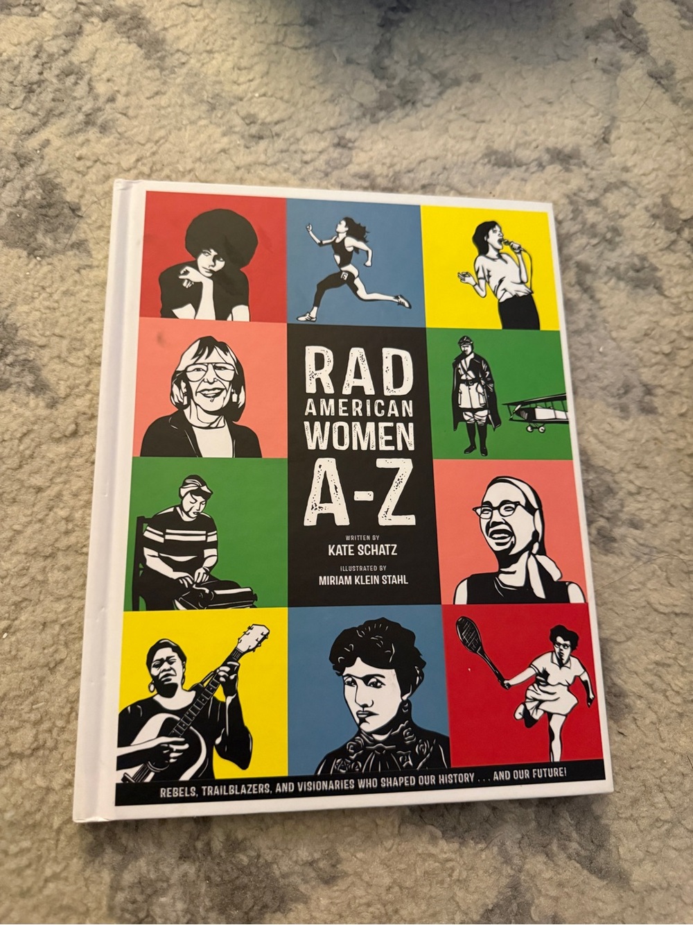 Rad American Women A-Z Illustrated Hardcover book
